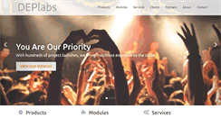 Desktop Screenshot of deplabs.com